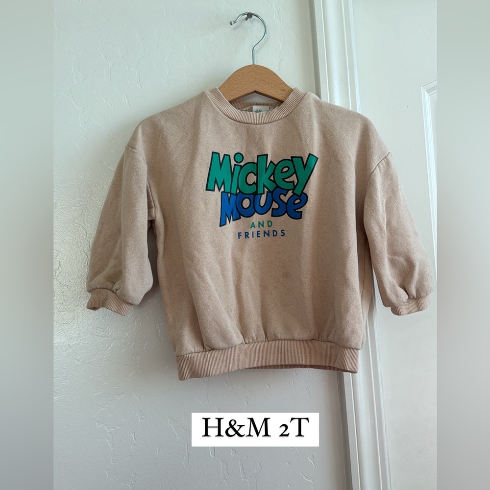 Mickey and friends toddler sweater